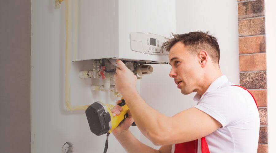 Professional water heater repair in Delmont, PA